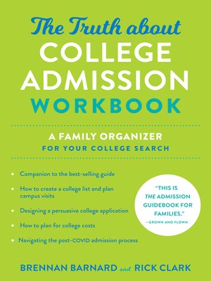 cover image of The Truth about College Admission Workbook